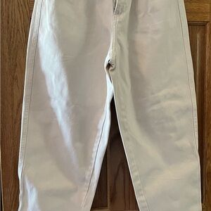 H&M Light Beige Elastic Waist Pants